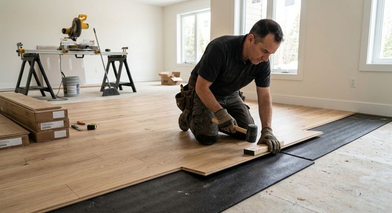 Engineered Wood Installation in Silver Spring, MD