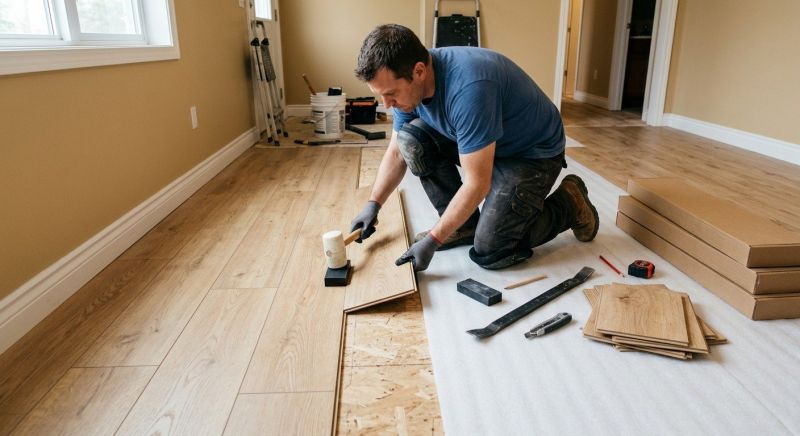 Laminate Floor Installation in Brookeville, MD