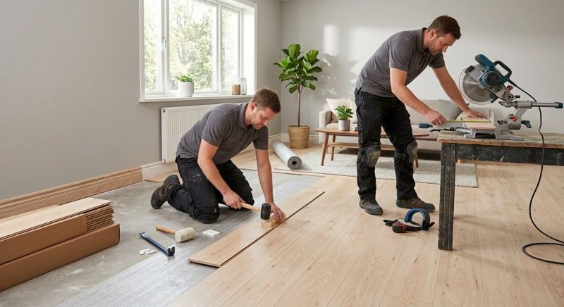 Laminate Floor Installation in Burtonsville, MD