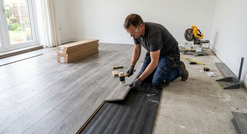 Laminate Floor Installation in Crofton, MD