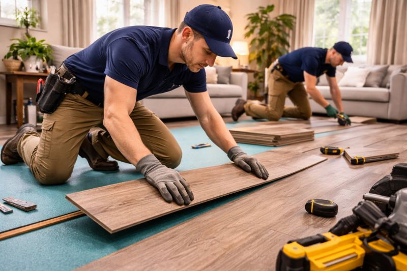 Laminate Floor Installation in Glen Burnie, MD