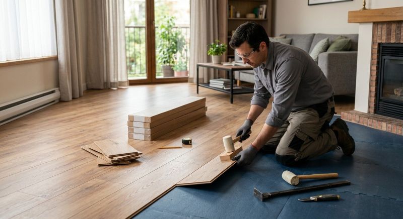 Laminate Floor Installation in Silver Spring, MD
