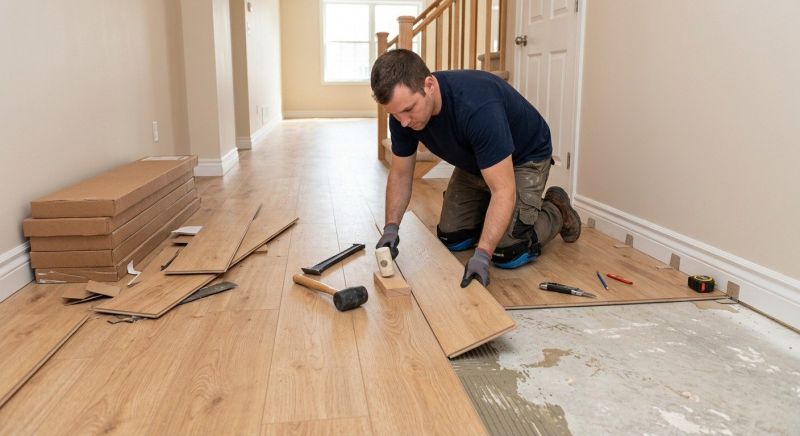 Laminate Floor Installation in Marriottsville, MD