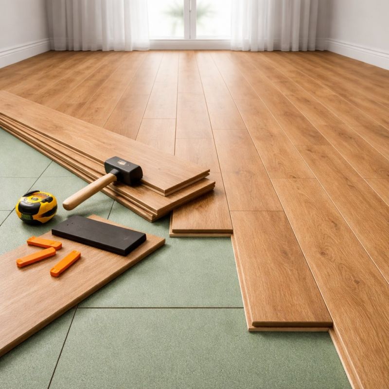 Laminate Floor Remodeling in Silver Spring, MD