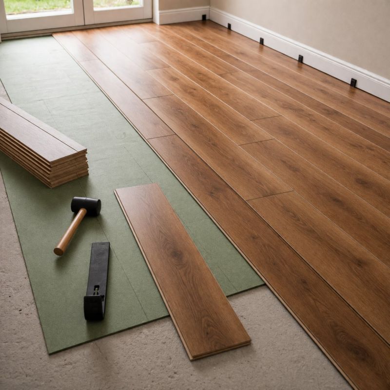 Laminate Floor Replacement in Reston, VA
