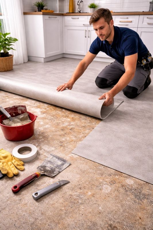 Linoleum Floor Installation in Alexandria, VA