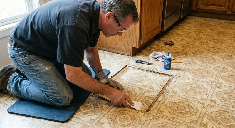 Linoleum Floor Installation in Derwood, MD