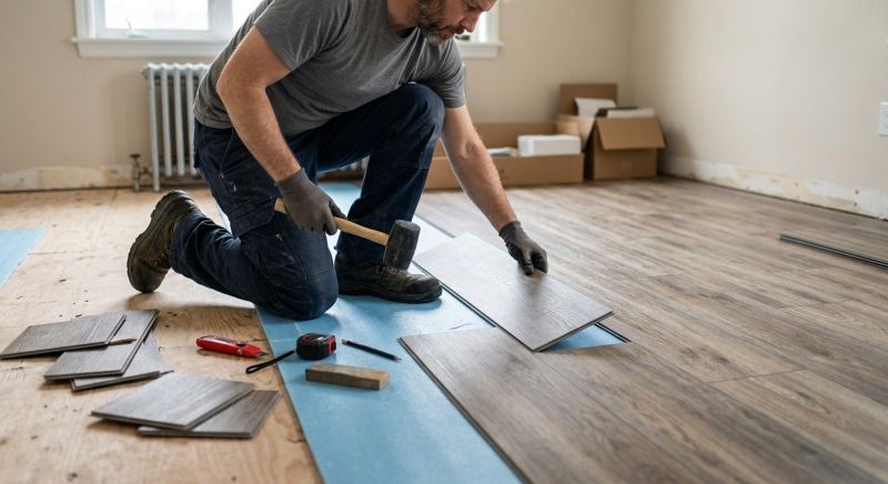 Linoleum Floor Installation in Gaithersburg, MD
