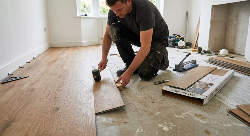 Luxury Vinyl Tile Installation in Gambrills, MD