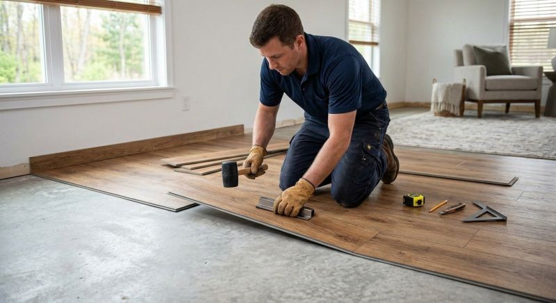 Luxury Vinyl Tile Installation in Silver Spring, MD