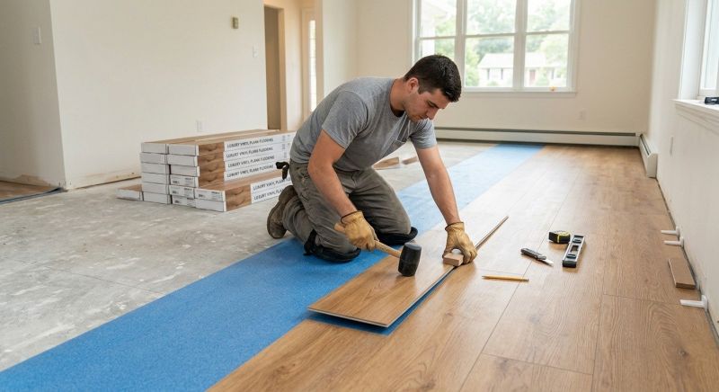 Lvt Flooring Installation in Gaithersburg, MD