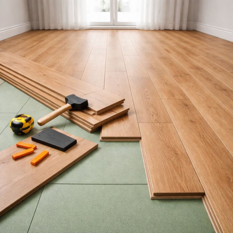 Plank Laminate Installation in Silver Spring, MD