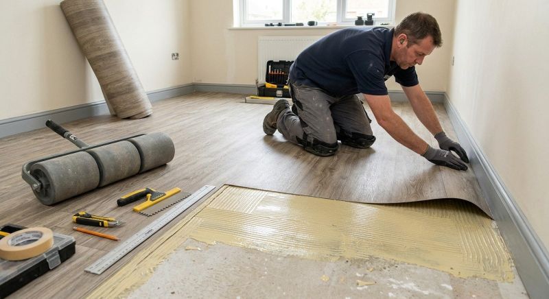 Sheet Flooring Installation in Montgomery Village, MD