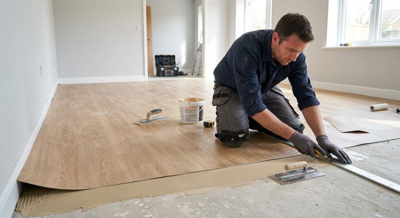 Sheet Flooring Installation in Poolesville, MD
