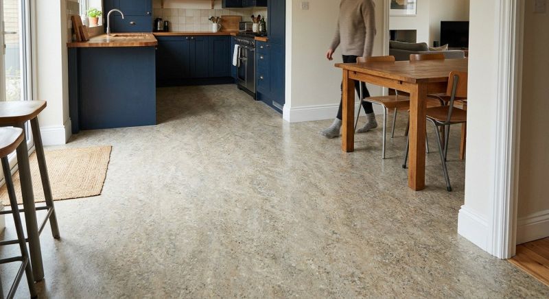 Sheet Linoleum Installation in Bethesda, MD