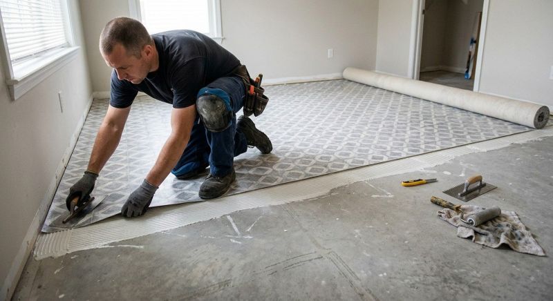 Sheet Linoleum Installation in Mc Lean, VA