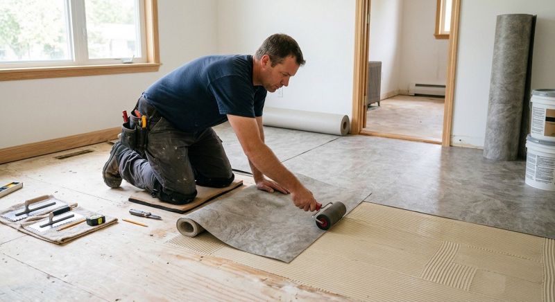Sheet Vinyl Installation in Ashburn, VA