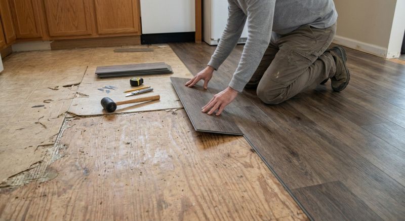 Vinyl Flooring Installation in Clinton, MD