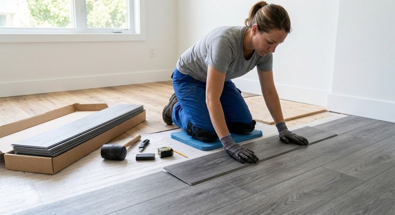 Vinyl Tile Installation in Silver Spring, MD